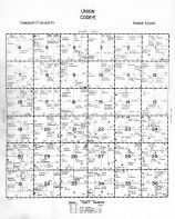 Union Township - Code E, Dodge County 1962